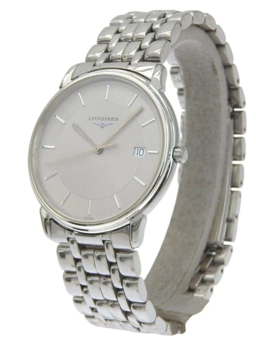 LONGINES Grand classic Watches L4.677.4 grayDial Stainless Steel Quartz An...